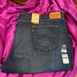 Levi's NWT  Blue Jeans. 54/32. Athletic taper.